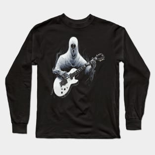 Ghost Guitarist Long Sleeve T-Shirt